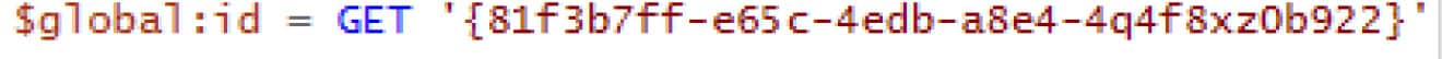 Hard-coded GUID